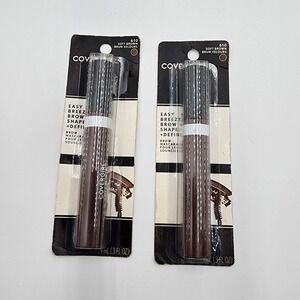 Covergirl Easy Breezy Brow Shape + Define Soft Brown 610 Brow Mascara New 2 Pack